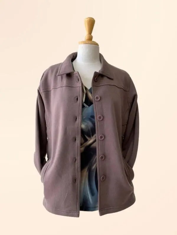 Classic Fleece Button Cardigan(2110)