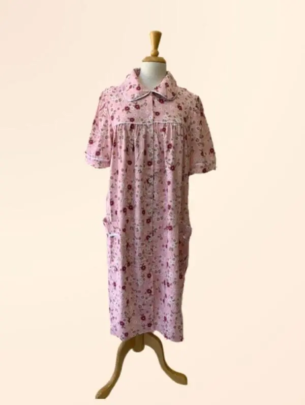Printed PeterPan collar Brunchcoat(1280)