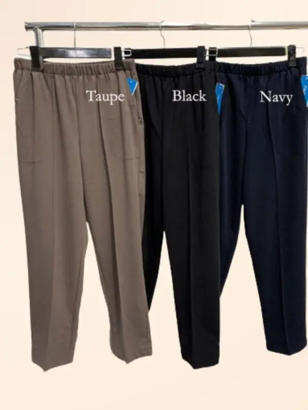 Ponti Roma Elastic Waist  S/L Pants(2211)