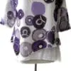 Purple layer tunic for women — Fan Everyday Wear