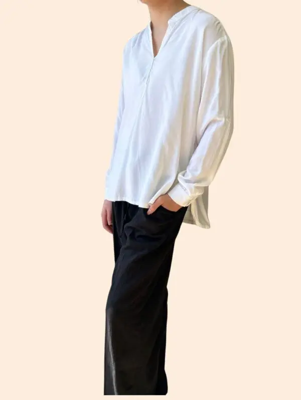 Cotton white shirt for women — Fan Everyday Wear