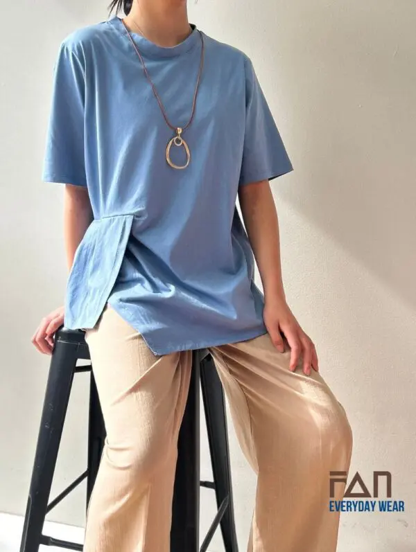 Basic side detail tee for women — Fan Everyday Wear