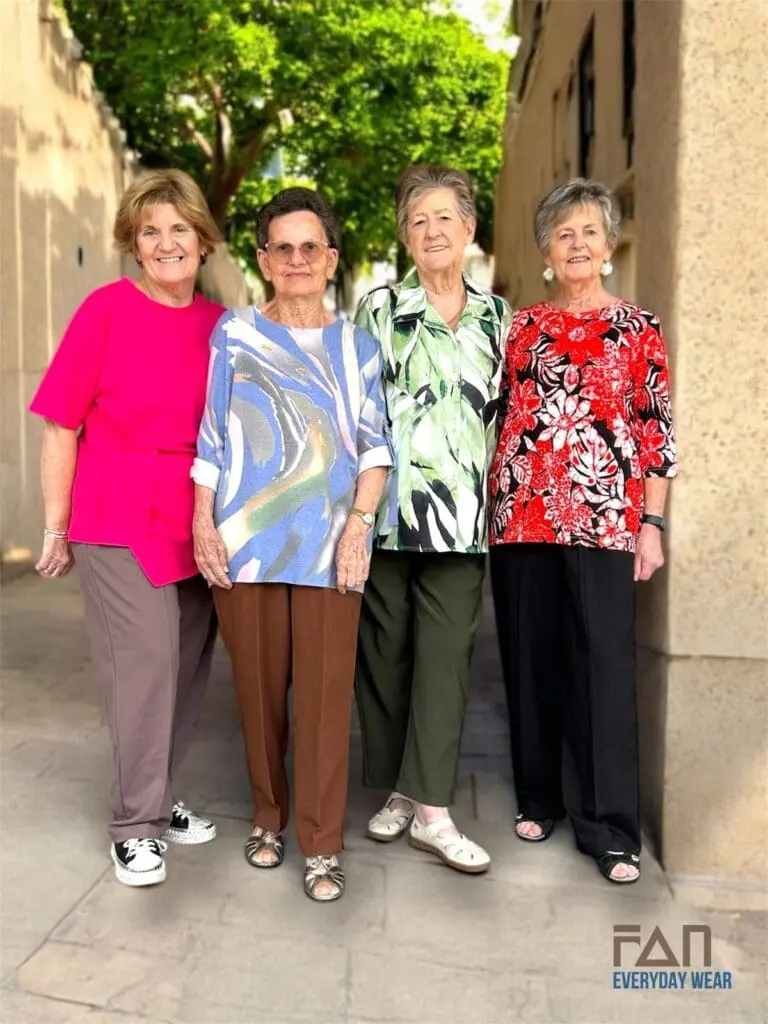 - mobile fashion service Melbourne, -clothing for seniors retirement village -aged care fashion service Australia