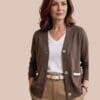 Comfortable brown cardigan for mature women Australia